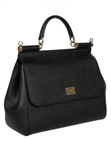 2017新作 SICILY DOLCE & GABBANA ドルチェ&ガッバーナ コピー バッグ DAUPHINEレザー ラージサイズ BB6235A100180999